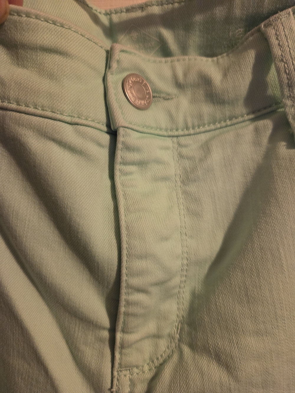 St. John's Bay Mint Green Skinny Jeans